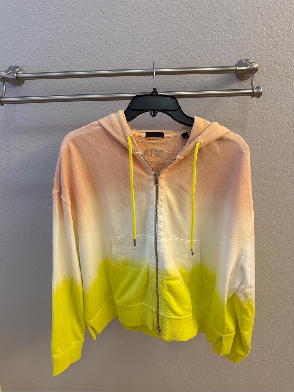 ATM zip up hoodie